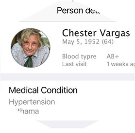 Medical App cell