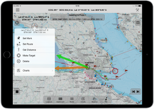 App for sailors iPad screenshot