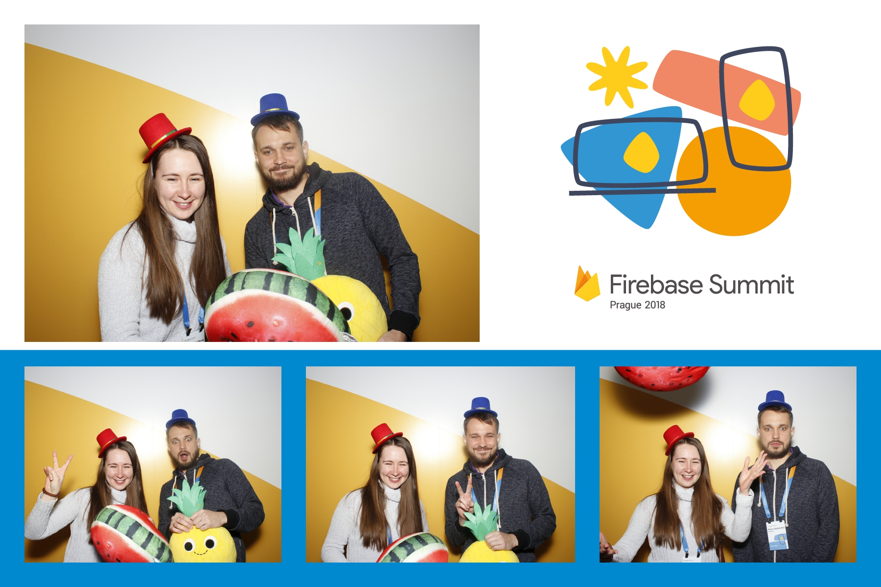 Rozdoum team attending Firebase summit